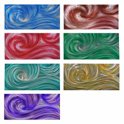 Ocean Dance - 24" x 12" color of choice