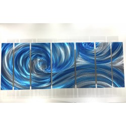 Icy Ocean Dance - 66" x 24"  