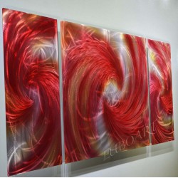 Fiery Fight - 62" x 24"  