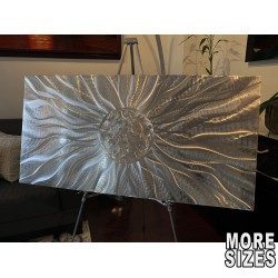 Silver Energy Ball  48/60"x24" Silver Energy Ball  48/60"x24"