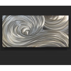 Silver Ocean Dance  36"/48"x 24"