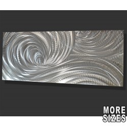 Silver Ocean Dance 48" or 60"x 24"