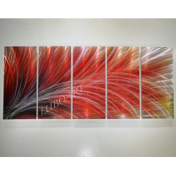 Hot Right Now - 64" x 24" 