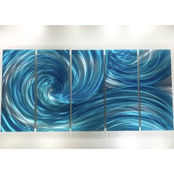 Pacific Ocean Dance - 64" x 30" 