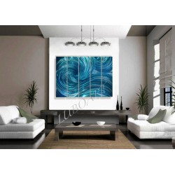 Pacific Ocean Dance - 64" x 48"