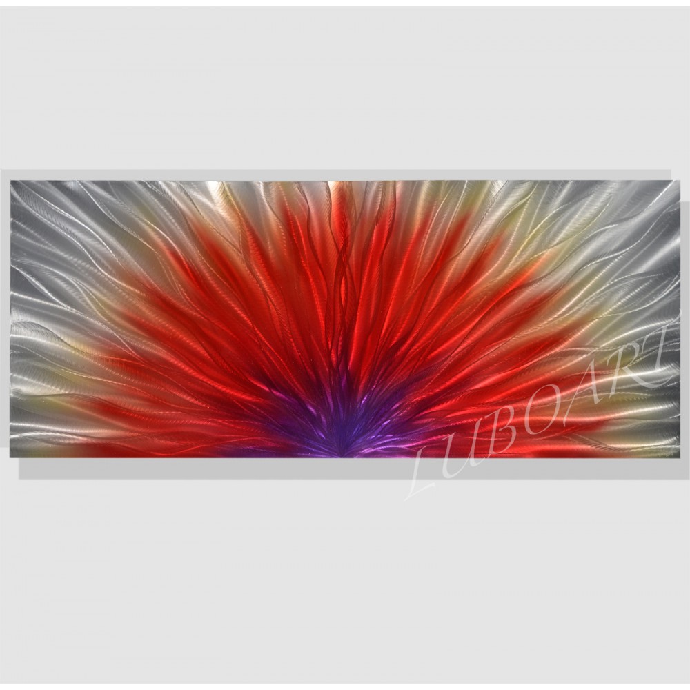 Fire Caress - 60" x 24"  