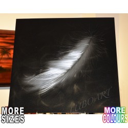 The Feather - 24" x 24"    The Feather - 24" x 24"