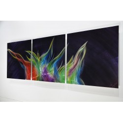 Let the party begin - 3 X 18" x 18"   Let the party begin - 3 X 18" x 18"