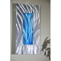 Blue Silver - 12" x 24"